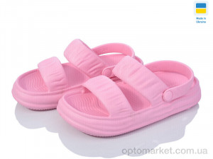 Босоніжки жіночі 248 перламутр Dago рожевий  оптом от Optomarket