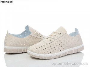Кросівки жіночі 25-9 Princess бежевий  оптом от Optomarket