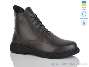 Черевики жіночі 25 корич.к. зима Sali коричневий  оптом от Optomarket