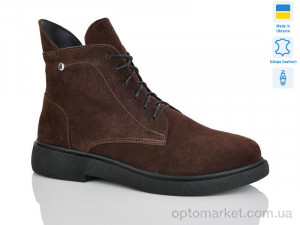 Черевики жіночі 25 корич.з. зима Sali коричневий  оптом от Optomarket