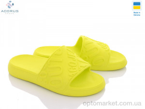 Шльопанці жіночі 250 жовтий Dago жовтий  оптом от Optomarket
