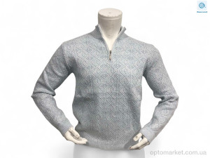 Светр чоловічі 25008 сірий Kameni сірий  оптом от Optomarket