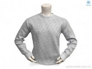 Светр чоловічі 25010 сірий Kameni сірий  оптом от Optomarket