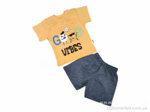 Костюм дитячі 2502 жовтий Eymus Kids жовтий  оптом от Optomarket