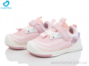 Кросівки дитячі 253 (12-14 см) рожевий Zdlong рожевий  оптом от Optomarket