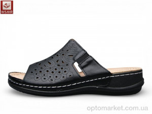 Шльопанці жіночі 2533-1 WSMR чорний  оптом от Optomarket