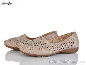 Туфлі жіночі 2551-12 Shun Sen коричневий оптом от Optomarket