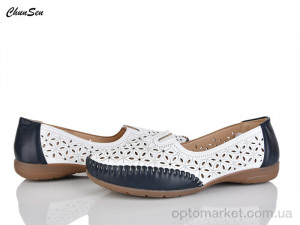 Туфлі жіночі 2551-3 Shun Sen білий  оптом от Optomarket