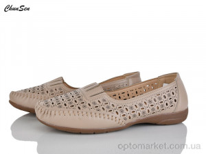 Туфлі жіночі 2559-22 Shun Sen коричневий оптом от Optomarket