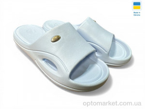 Шльопанці жіночі 258 ірис Dago блакитний оптом от Optomarket