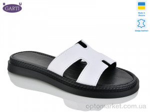Шльопанці жіночі 2594 білий Garti білий  оптом от Optomarket
