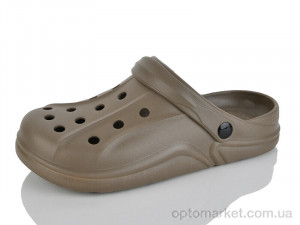 Крокси чоловічі 26-5068-418 Luck Line коричневий оптом от Optomarket