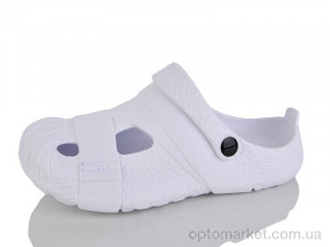Крокси жіночі 26-5071-377 Luck Line білий  оптом от Optomarket