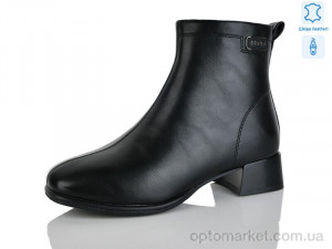 Черевики жіночі 2601-5 Yimeili чорний оптом от Optomarket