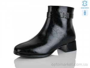 Черевики жіночі 2603-2 Yimeili чорний оптом от Optomarket