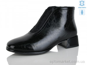 Черевики жіночі 2606-2 Yimeili чорний оптом от Optomarket