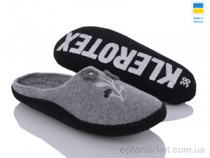 Капці жіночі 261-2 Klerotex сірий  оптом от Optomarket