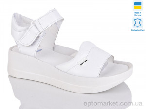 Босоніжки жіночі 261 білий к. Sali білий  оптом от Optomarket