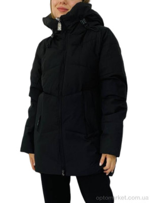 Куртка жіночі 2617 чорний Kram чорний оптом от Optomarket