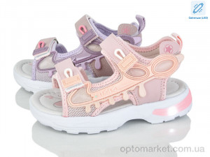 Босоніжки дитячі 2630-2D LED mix B&G мікс  оптом от Optomarket