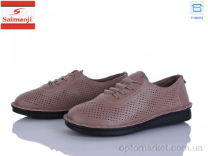 Туфлі жіночі 265-8 Saimaoji коричневий  оптом от Optomarket