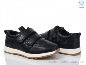 Туфлі дитячі 27-1 Смайлик чорний  оптом от Optomarket