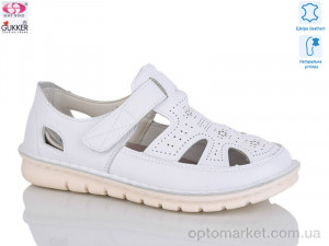 Туфлі жіночі 27-2 Gukkcr білий  оптом от Optomarket