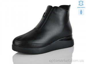 Черевики жіночі 2702-1 Yimeili чорний оптом от Optomarket