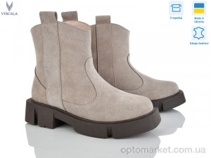 Черевики жіночі 27027 беж VL450K беж.з. Viscala бежевий  оптом от Optomarket