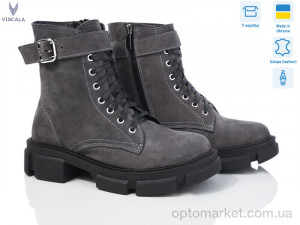 Черевики жіночі 27101N сір.з. A3ч. демі Viscala сірий  оптом от Optomarket