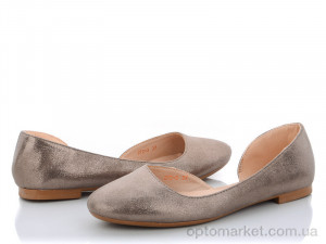 Балетки жіночі 272-3 Cicikom бронзовий  оптом от Optomarket