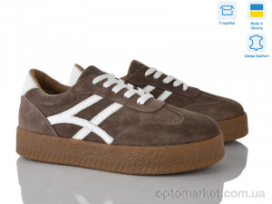 Кросівки жіночі 2730-10-32 Tamei коричневий  оптом от Optomarket