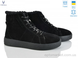 Черевики жіночі 27317-1 ч.з. VL Viscala чорний  оптом от Optomarket