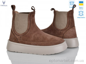 Черевики жіночі 27403-3 беж VL Viscala коричневий  оптом от Optomarket