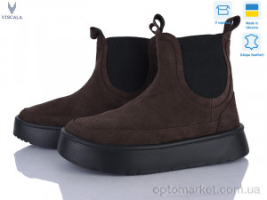 Черевики жіночі 27403-7 горіх VL Viscala коричневий  оптом от Optomarket