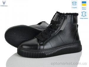 Черевики жіночі 27405-1 Viscala чорний  оптом от Optomarket