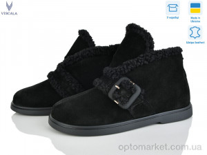 Черевики жіночі 27779-1 чорний VL Viscala чорний  оптом от Optomarket