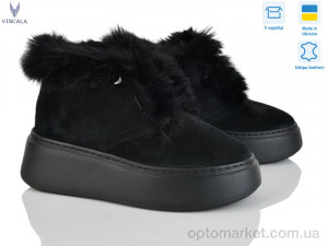 Черевики жіночі 27817ч-VL172 ч.з. Viscala чорний  оптом от Optomarket