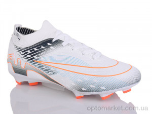 Футбольне взуття чоловічі 278D Caroc білий  оптом от Optomarket