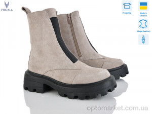 Черевики жіночі 27909 беж з. VLLV Viscala бежевий  оптом от Optomarket