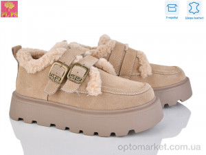 Уги жіночі 2801-3 PLPS бежевий  оптом от Optomarket