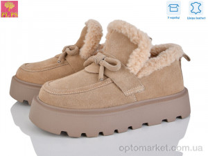 Уги жіночі 2803-3 PLPS бежевий  оптом от Optomarket