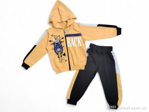 Комплекти дитячі дитячі 2806 жовтий батнік-штани E.K.Y.Star жовтий  оптом от Optomarket