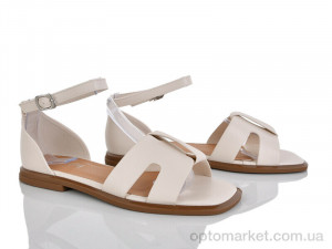 Босоніжки жіночі 2817-31 LianZuXiang бежевий  оптом от Optomarket