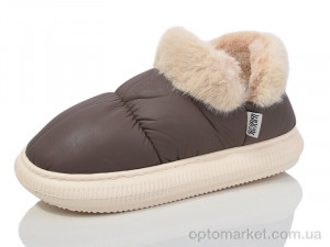 Капці чоловічі 2831-2 Luck Line коричневий  оптом от Optomarket