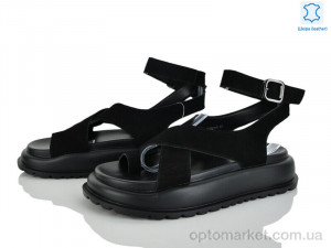 Босоніжки жіночі 2862-40 Бабочка-Mengfuna-AESD чорний  оптом от Optomarket