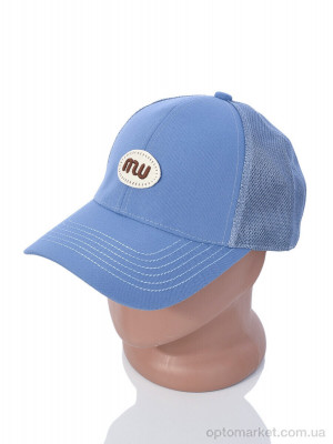 Кепка чоловічі 29-06 blue Королева синій  оптом от Optomarket