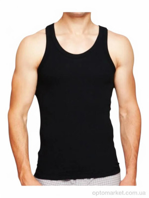 Майка чоловічі 29 black Riza чорний  оптом от Optomarket