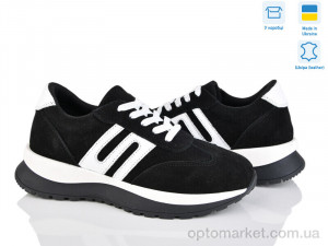 Кросівки жіночі 2901-5 Tamei чорний оптом от Optomarket