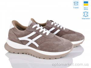 Кросівки жіночі 2902-10 Tamei коричневий  оптом от Optomarket